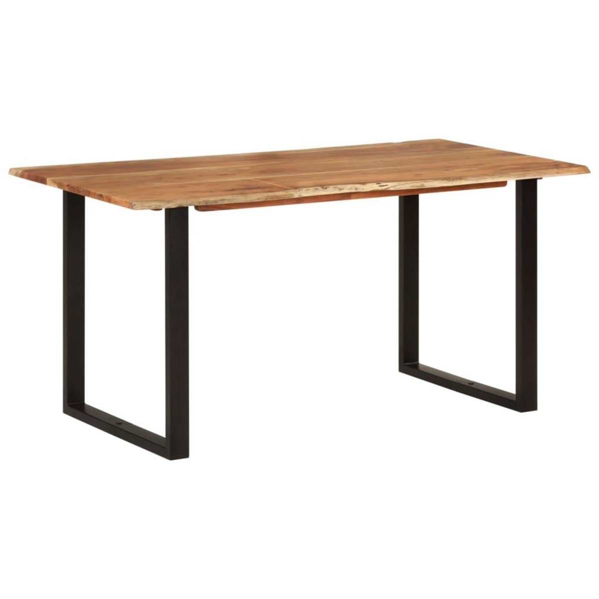 VIDAXL Table de salle a manger 154x80x76 cm Bois d'acacia solide