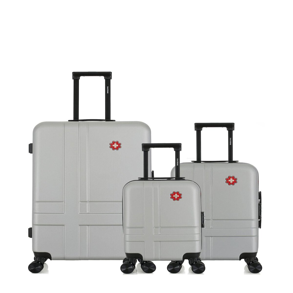 SWISS KOPPER SWISS KOPPER - LOT DE 3 - Valises grand format, cabine et cabine XXS USTER