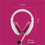 Voir la diapositive 5 : SKILLKORP Casque gamer H5 MAGENTA Access