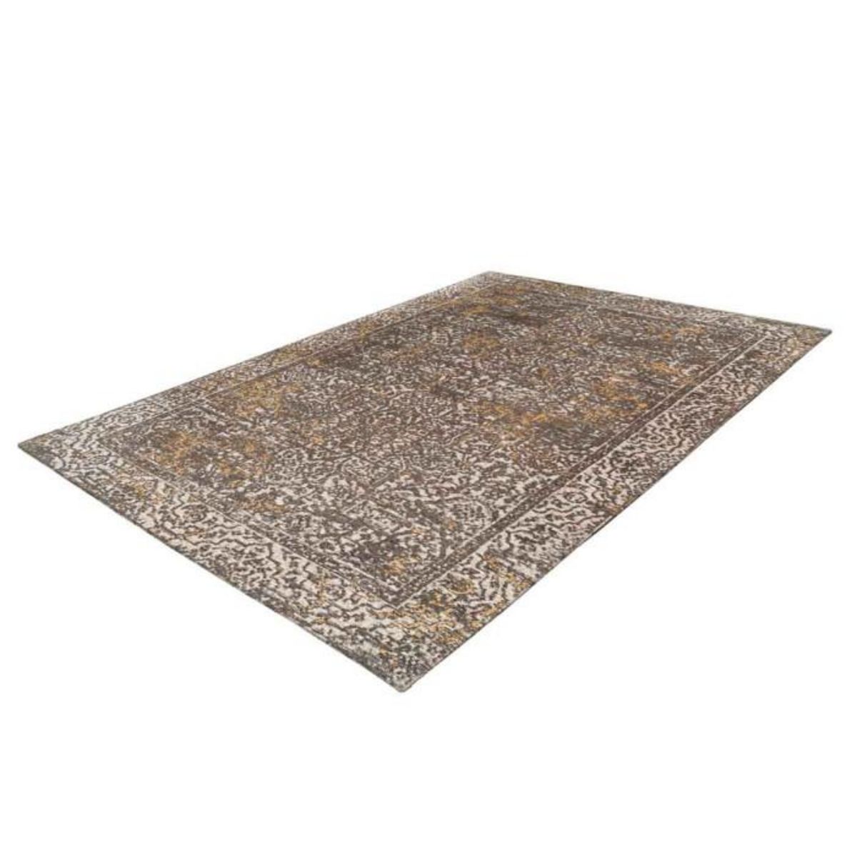 Paris Prix Tapis Tissé Oriental à Poils Plats  Davio  Beige