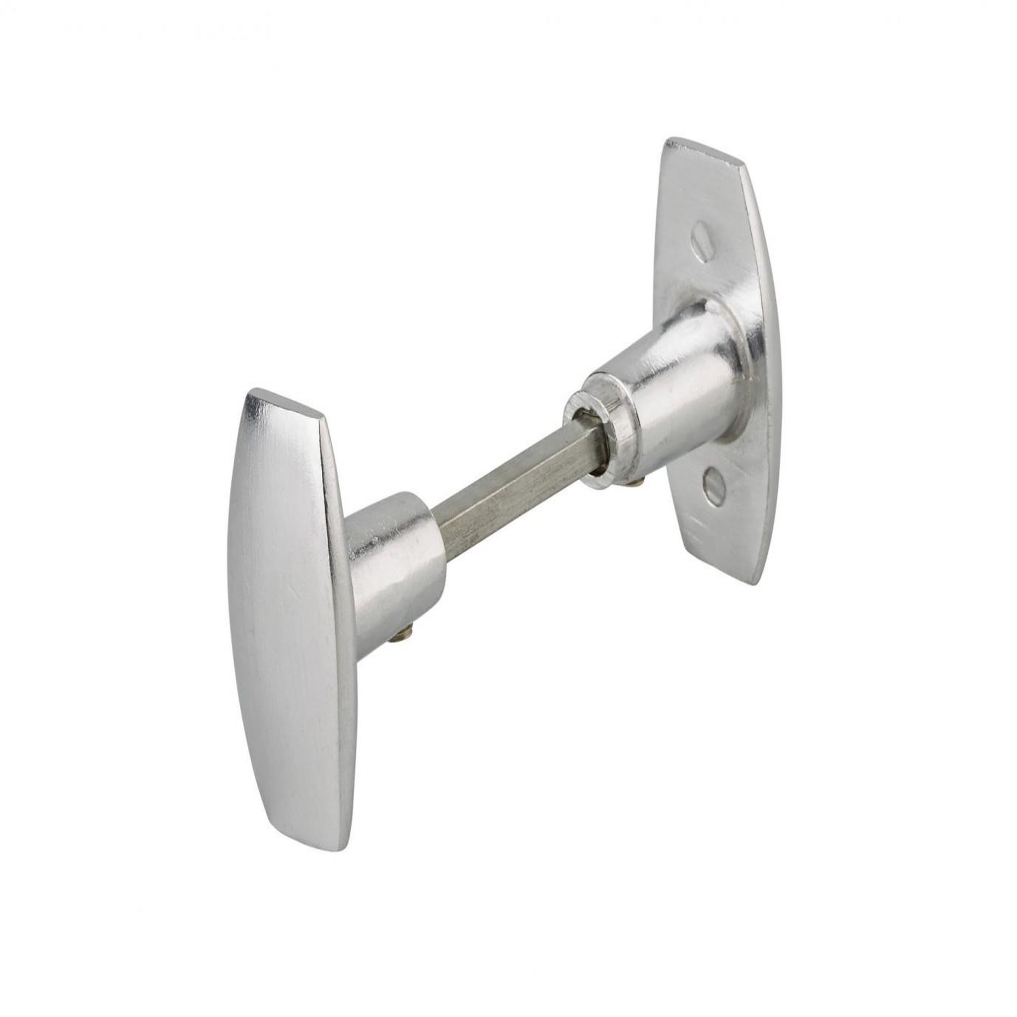 THIRARD Lot de 2 boutons de porte Alliage acier poli