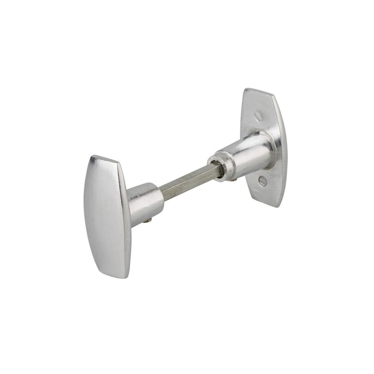 THIRARD Lot de 2 boutons de porte Alliage acier poli