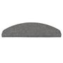 Voir la diapositive 4 : VIDAXL Tapis d'escalier autocollants 15 pcs 65x22,5x3,5 cm Gris