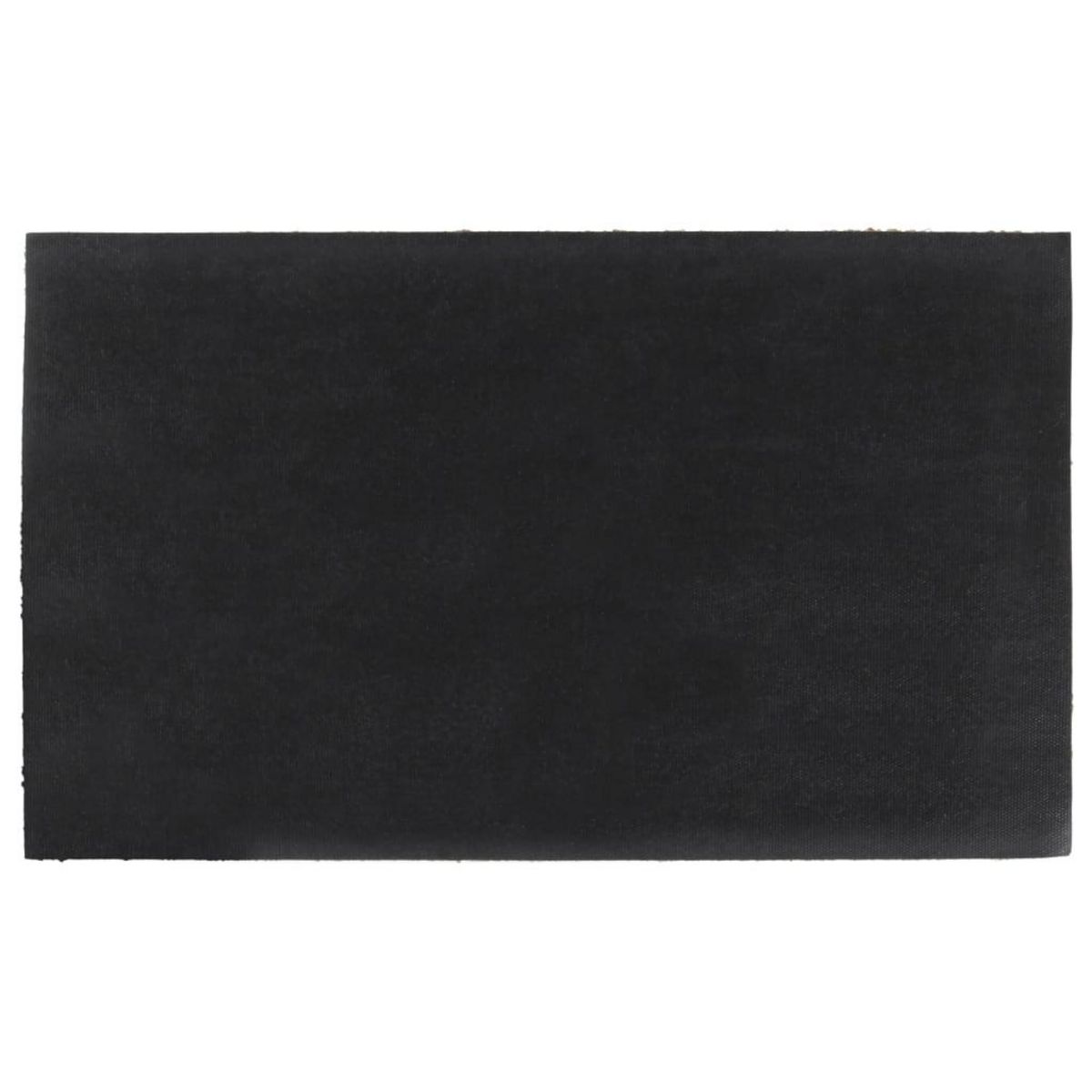 VIDAXL Tapis de porte naturel 45x75 cm fibre de coco touffete