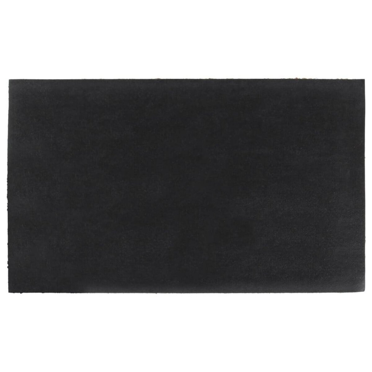 VIDAXL Tapis de porte naturel 45x75 cm fibre de coco touffete