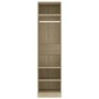Voir la diapositive 5 : VIDAXL Garde-robe Chene sonoma 50x50x200 cm Bois d'ingenierie