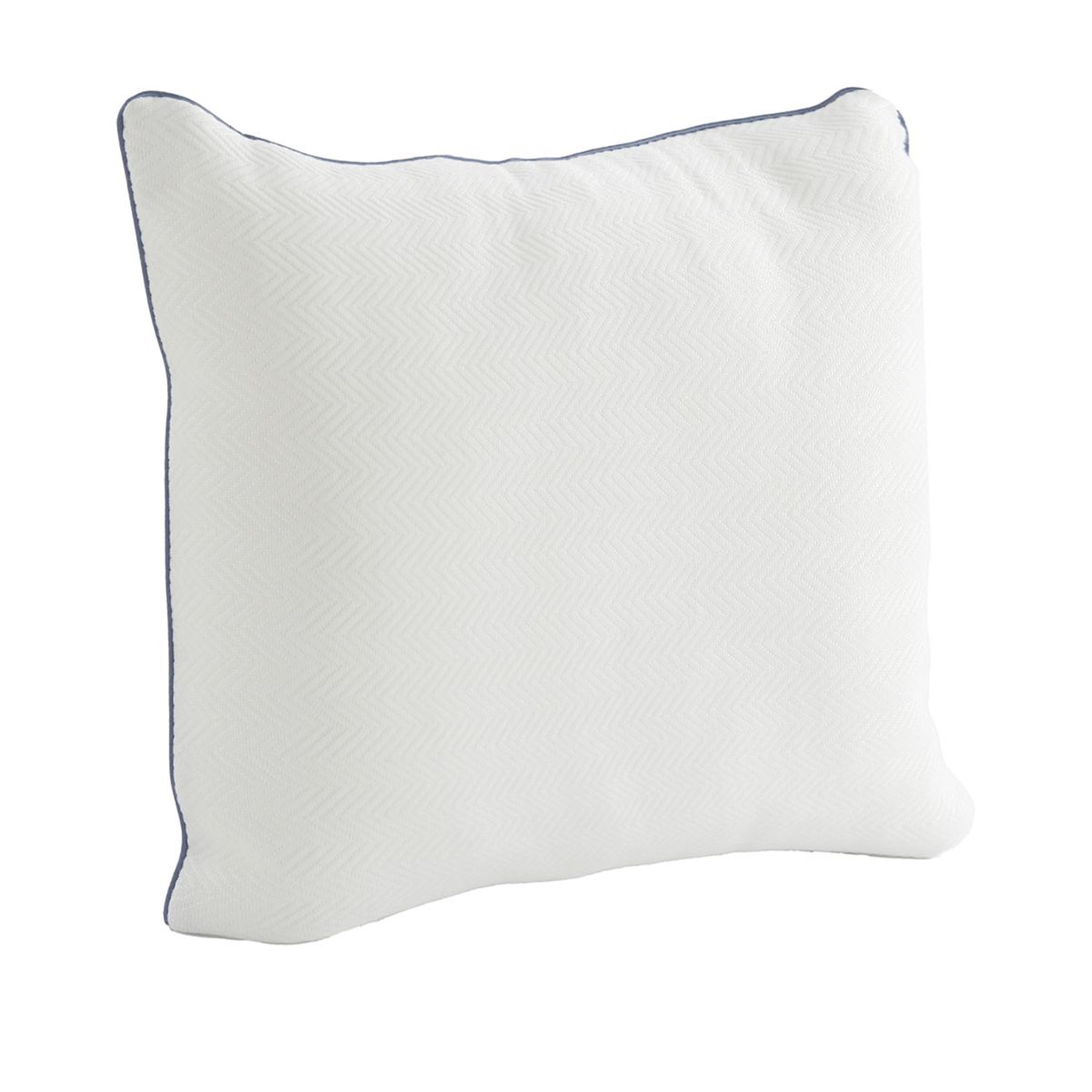 Voir la diapositive 2 : DUNLOPILLO Oreiller motif chevrons - Ferme