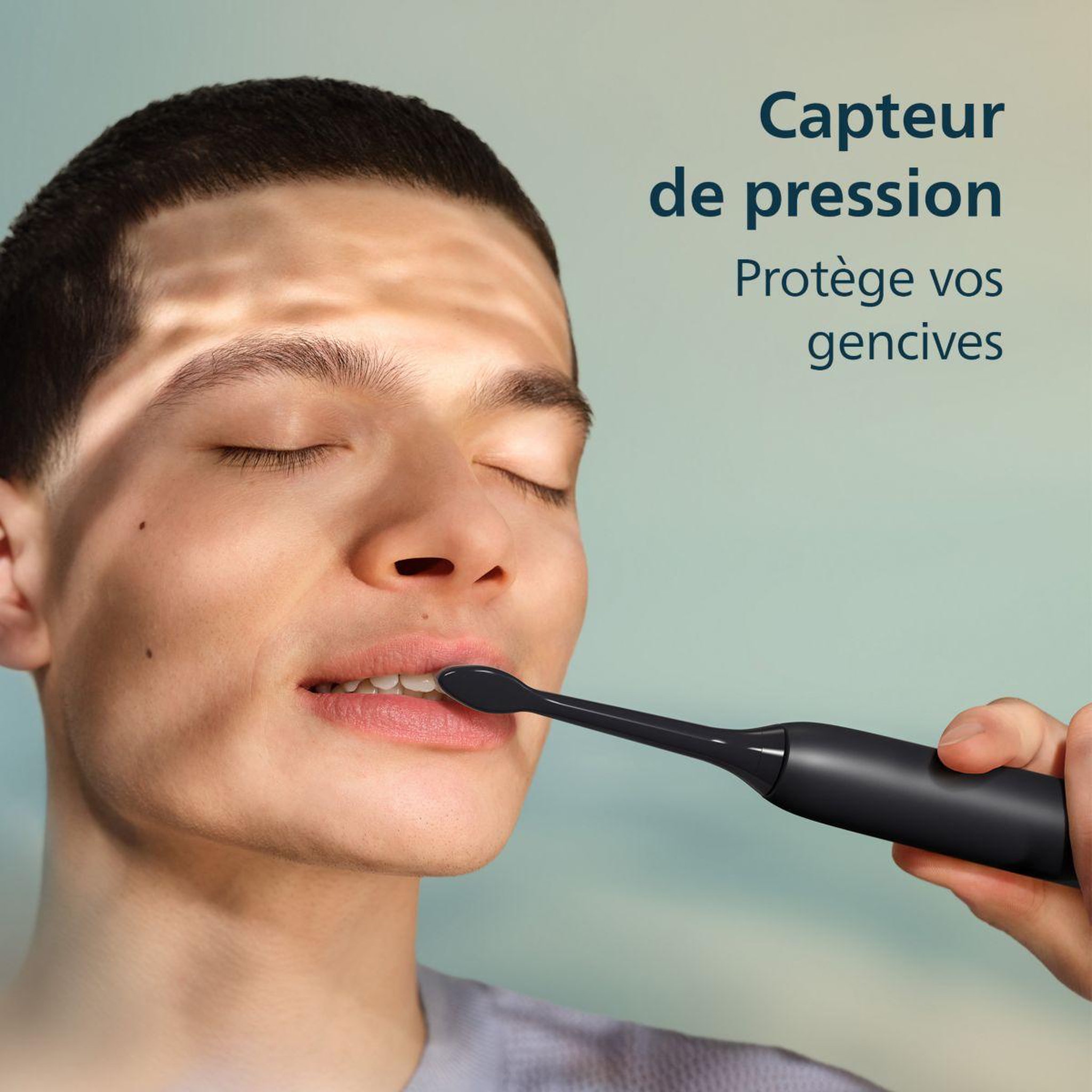 Voir la diapositive 3 : Philips Brosse à dents électrique HX4033/32 Serie 3100 Noire