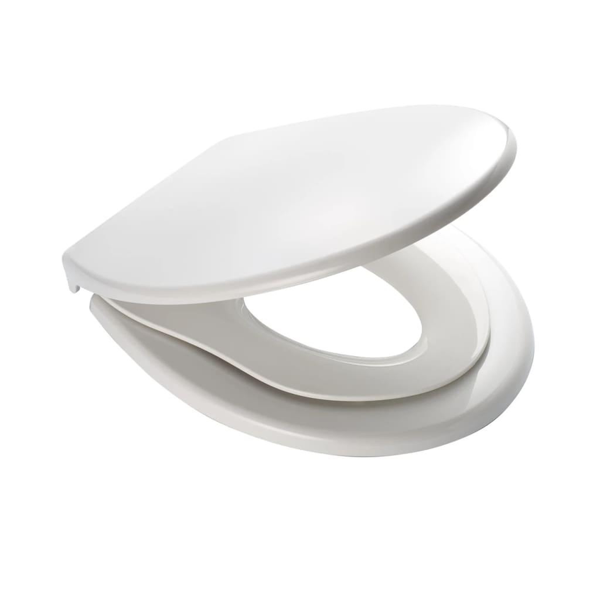 Voir la diapositive 2 : RIDDER RIDDER Siege de toilette a fermeture en douceur generation blanc