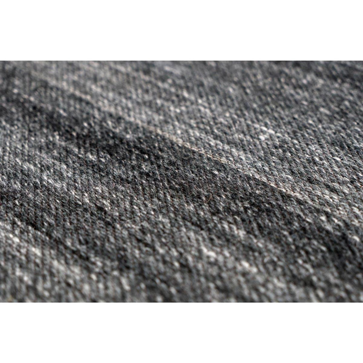 Paris Prix Tapis Jacquard à Poils Courts  Phoenix  Anthracite