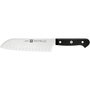 Voir la diapositive 1 : ZWILLING Couteau japonais Gourmet santoku avec alveoles 18 cm