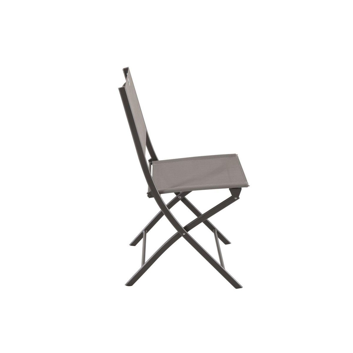 TOILINUX Lot de 4 Chaises de jardin pliables Modula