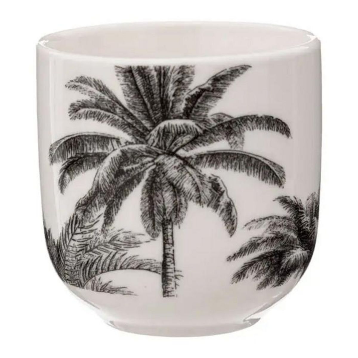 SECRET DE GOURMET Lot de 6 Tasses à Café Design  Bota  10cl Beige