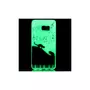 amahousse Coque souple Galaxy S7 phosphorescente motif Note de musique