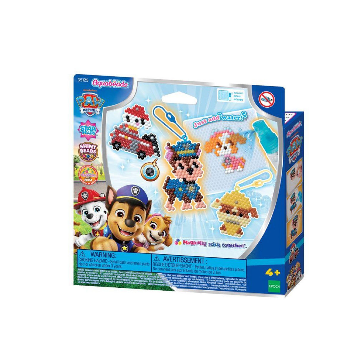 Aquabeads Jeu créatif Aquabeads Le kit porte clés Paw Patrol Pat'Patrouille