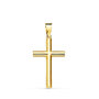 Voir la diapositive 1 : L'ATELIER D'AZUR Pendentif - Médaille Croix Or 18 Carats 750 Jaune - Chaine Offerte