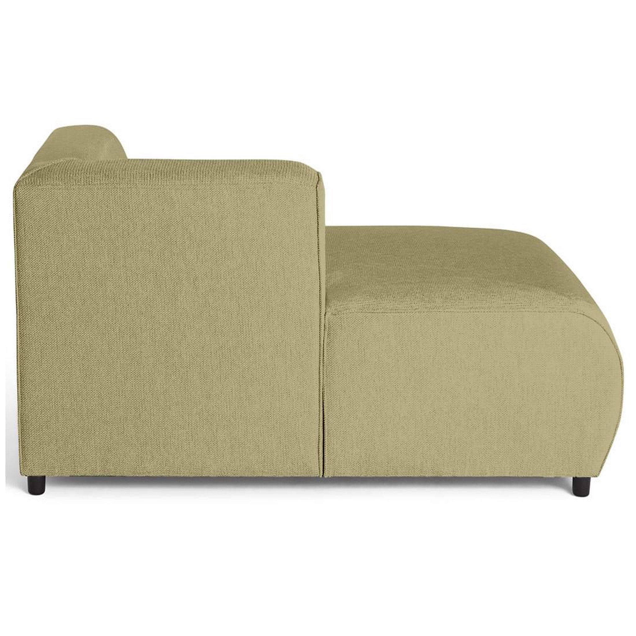 Voir la diapositive 6 : LISA DESIGN Suaro - module d'assise méridienne gauche en tissu texturé