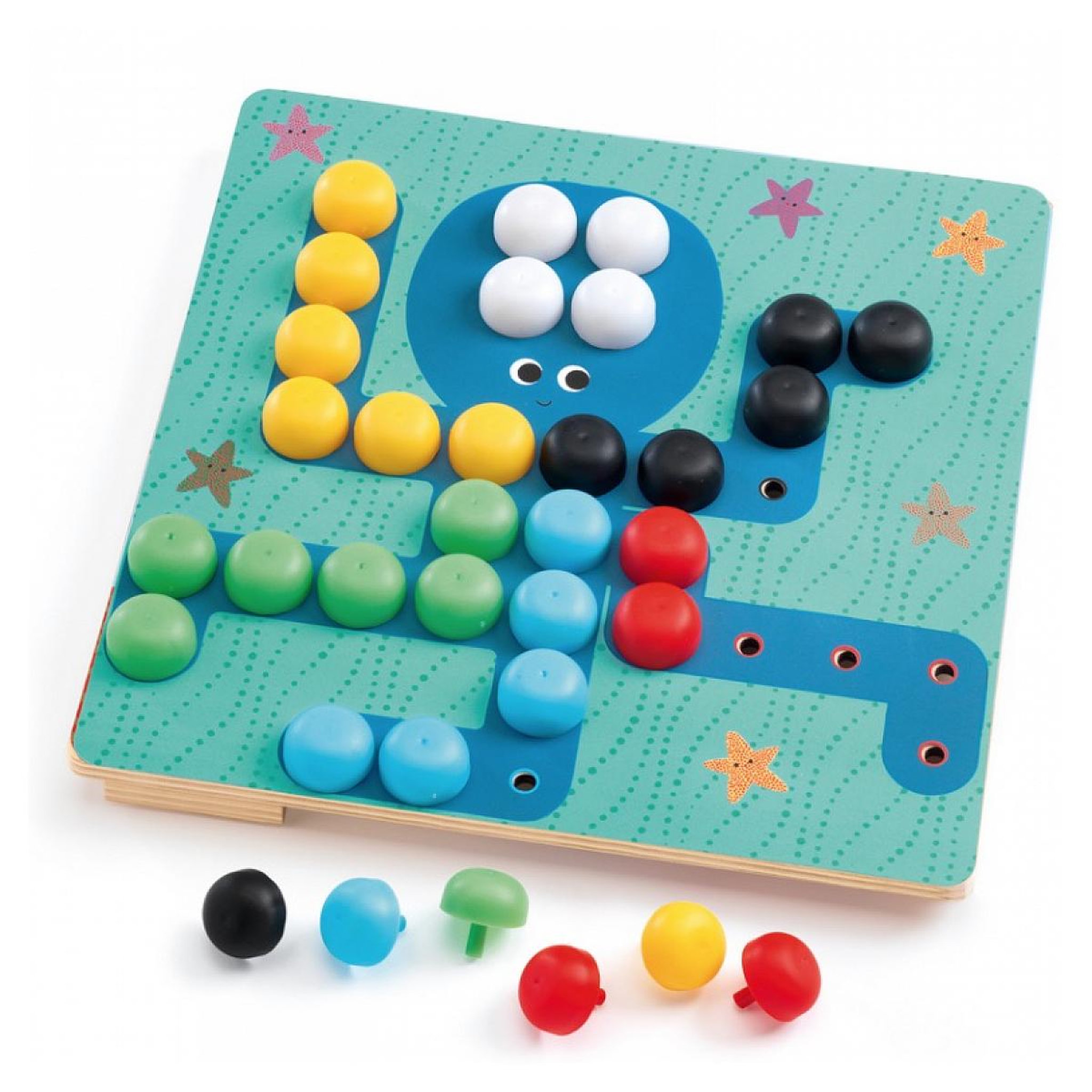 Voir la diapositive 2 : Djeco jeux educatif Primo Mosaico
