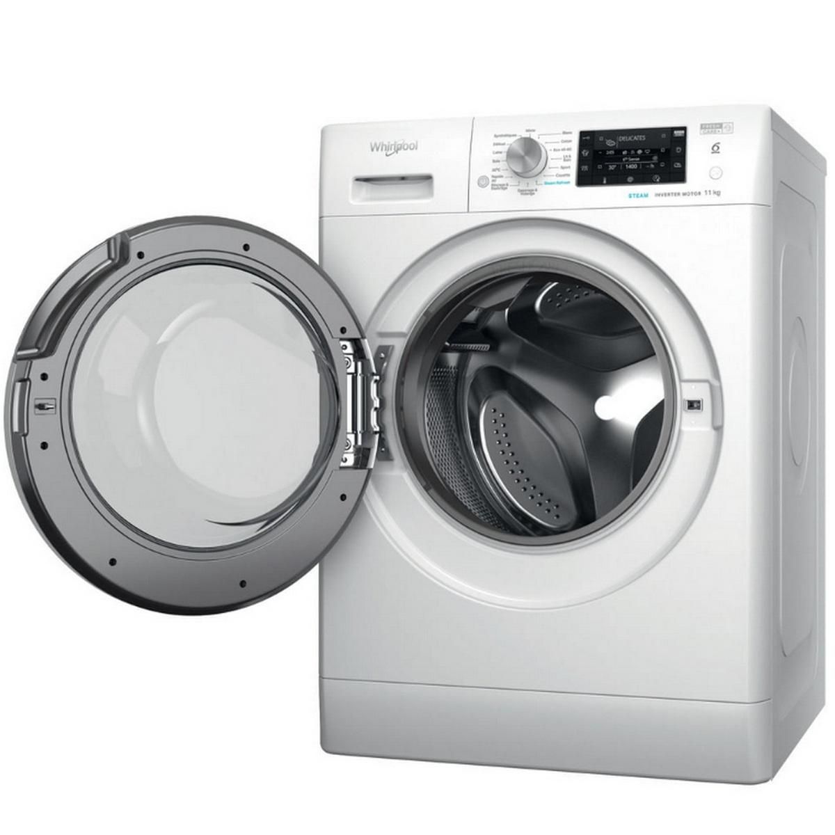Whirlpool Lave-linge frontal 60cm 11kg 1400 tours/min - FFDD11469SVFR