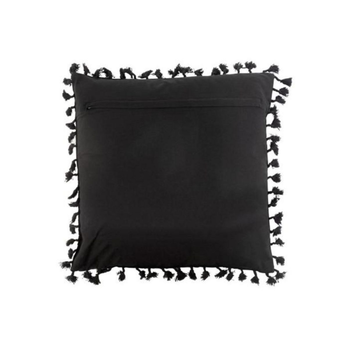 Paris Prix Coussin Déco  Marocain  45x45cm Noir
