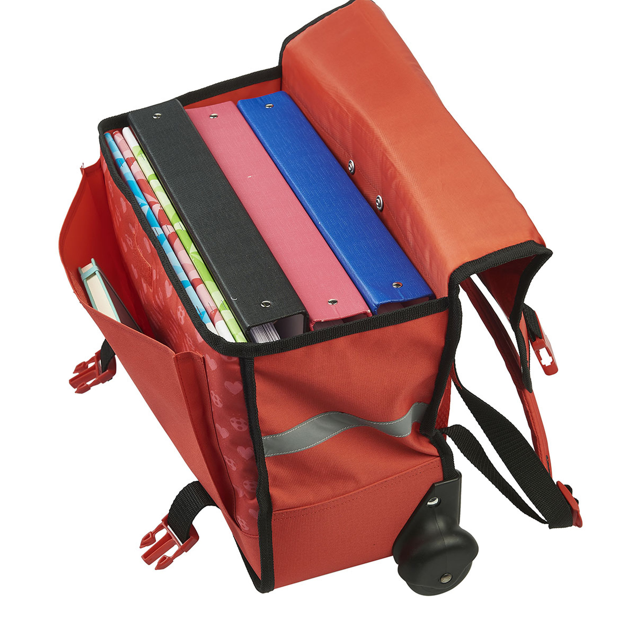 Voir la diapositive 8 : Cartable à roulettes 31cm Miraculous Ladybug
