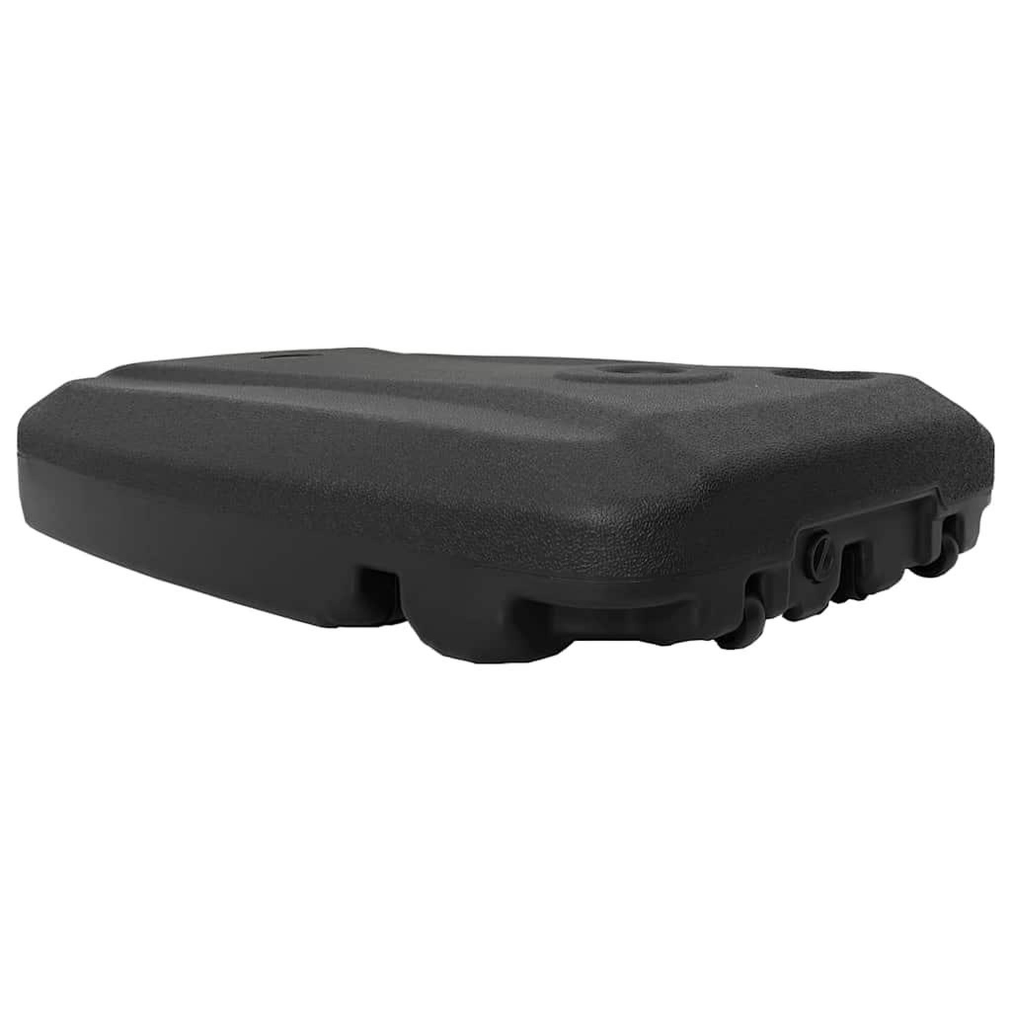 VIDAXL Porte-parasol d'exterieur noir
