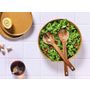 Voir la diapositive 2 : BJORN Couverts à salade en bois d'acacia OLLE