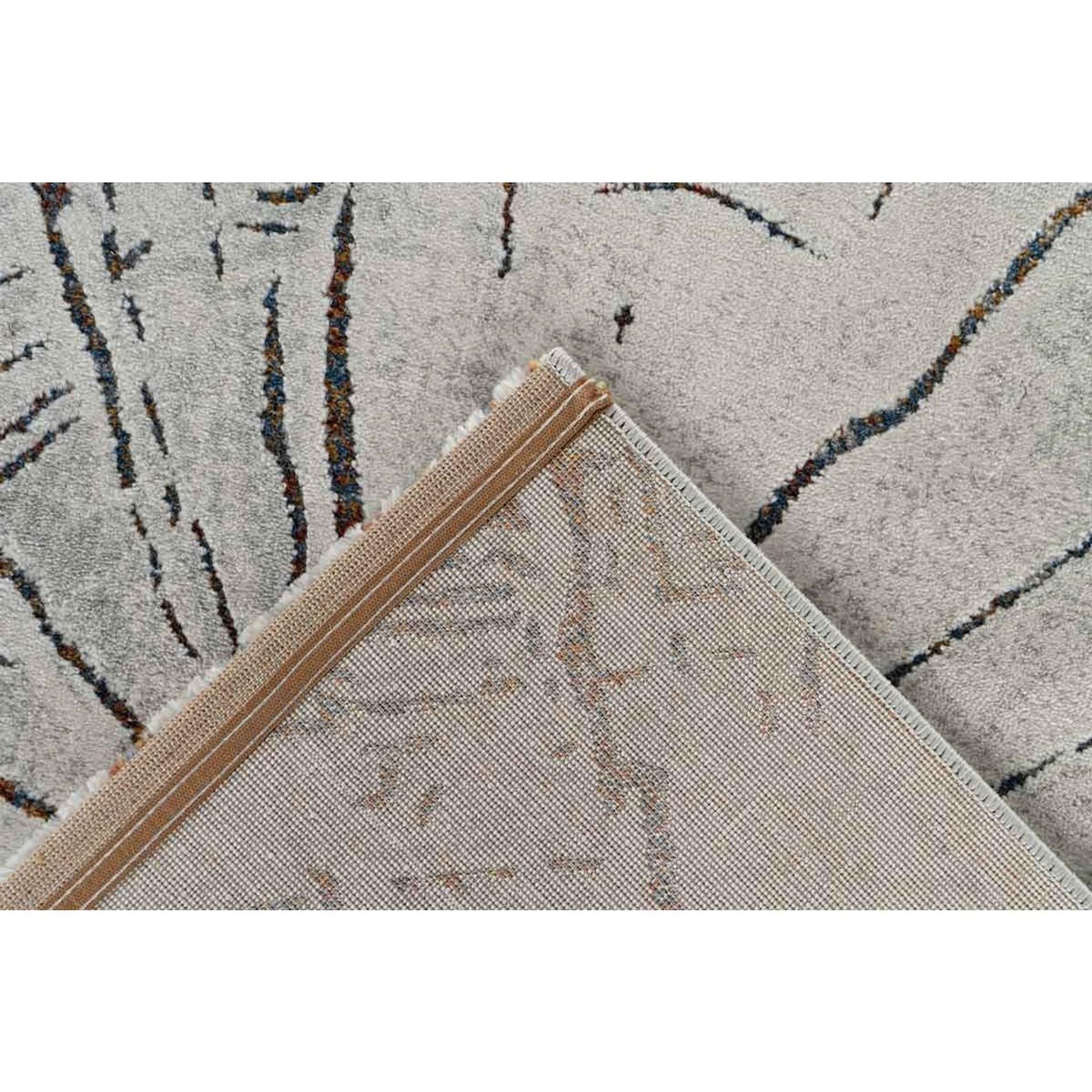 Paris Prix Tapis Déco Tissé Abstrait  Lorin  Gris