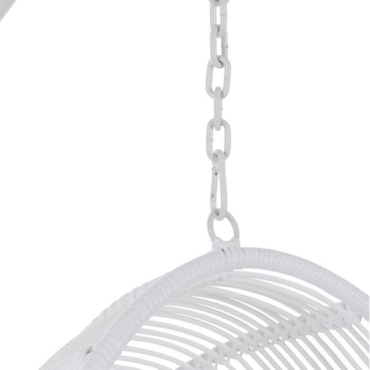 Paris Prix Fauteuil Suspendu Ovale  Aciera  193cm Blanc