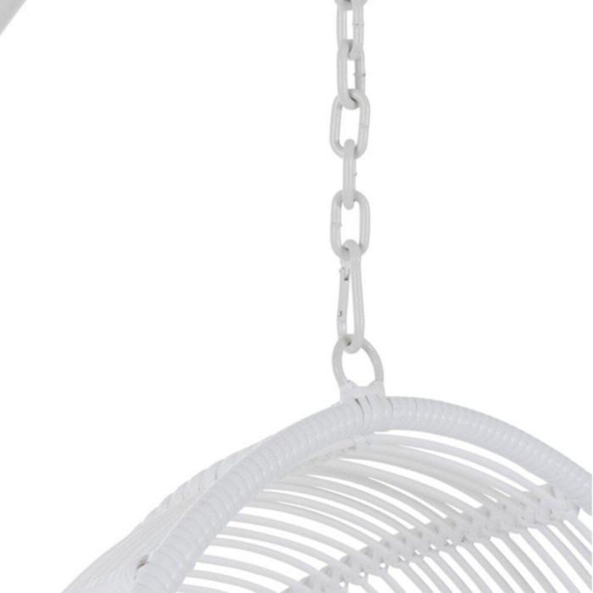 Paris Prix Fauteuil Suspendu Ovale  Aciera  193cm Blanc