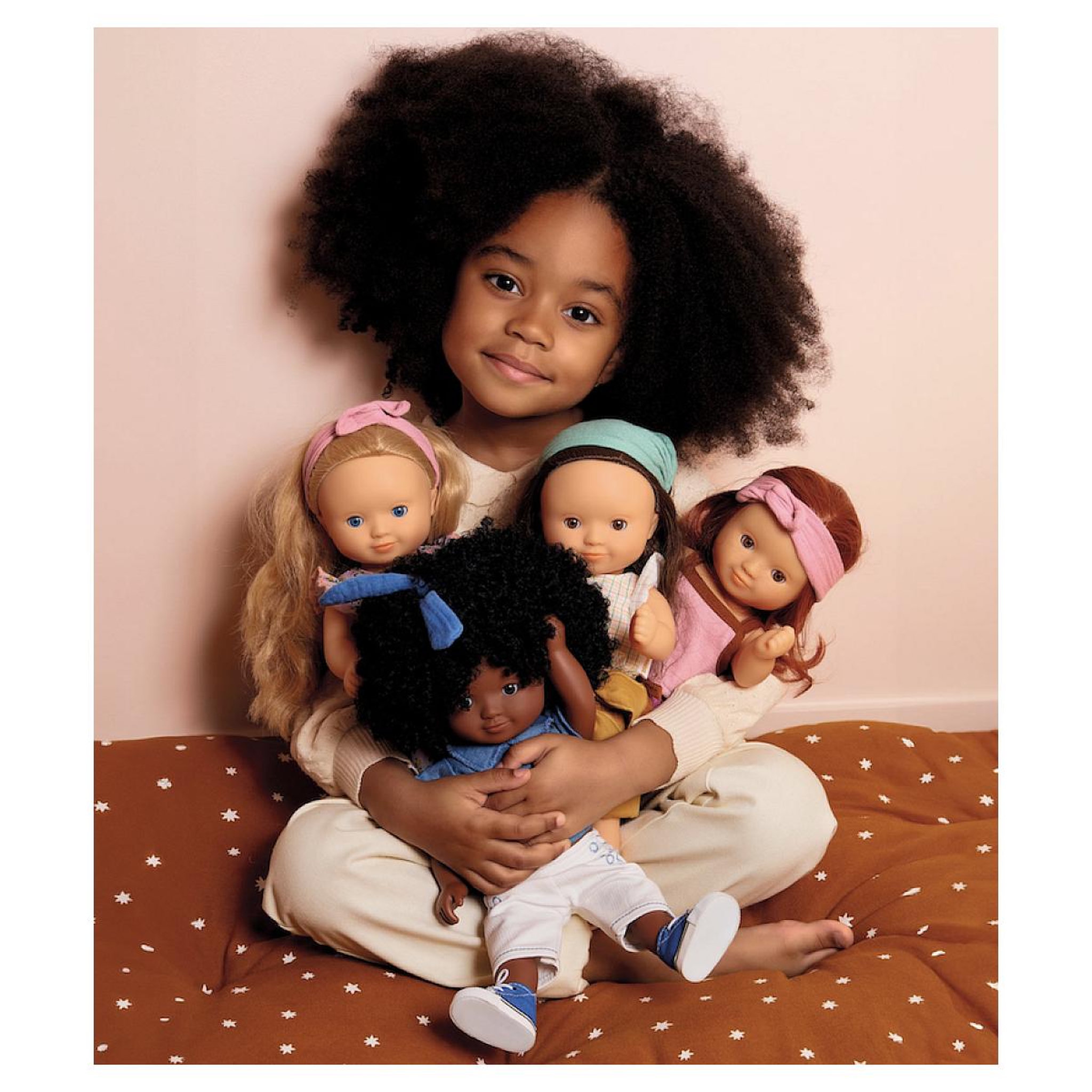 Voir la diapositive 2 : Djeco Poupee Lovely Janet - collection pomea -