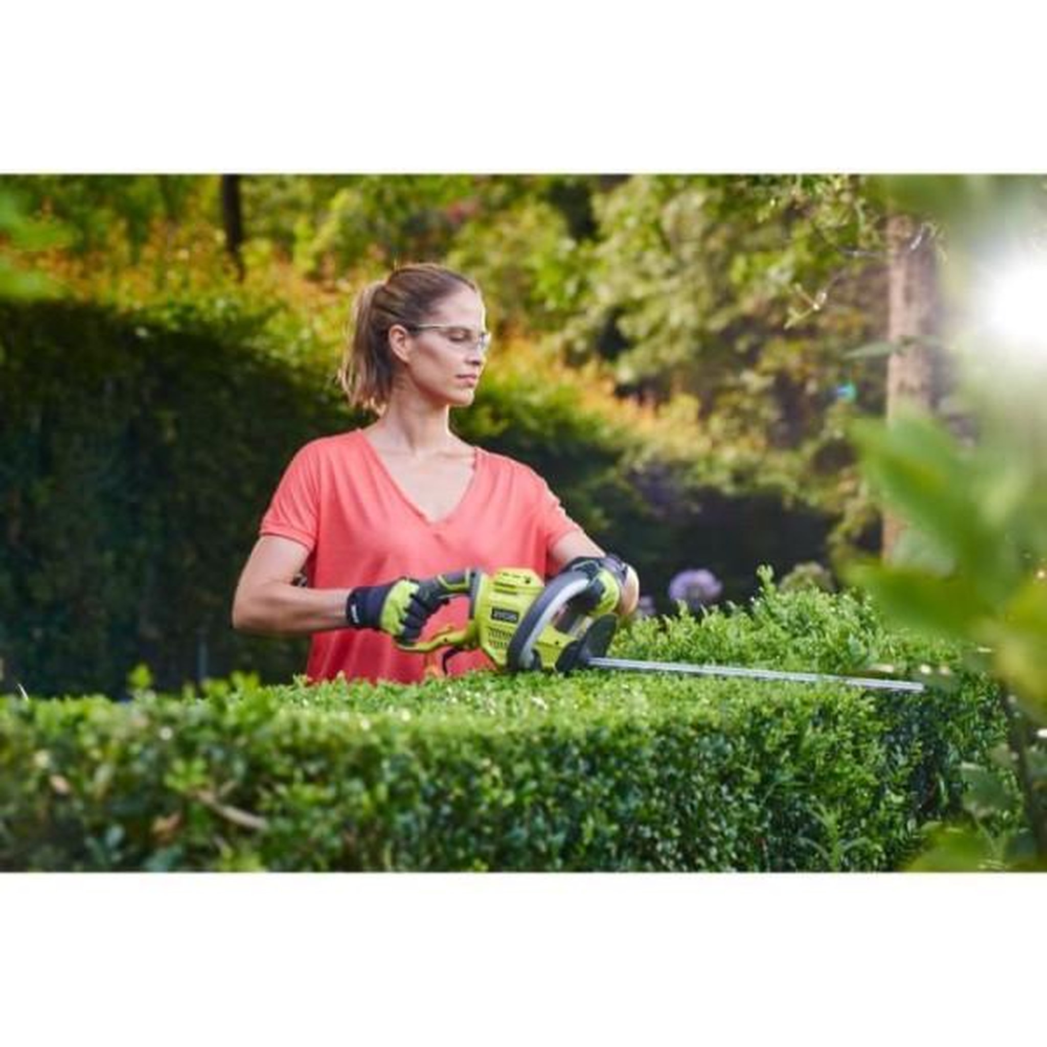 Voir la diapositive 3 : Ryobi RYOBI - Taille-haies 500 W - lames 50 cm - écartement 22 mm - RHT5150
