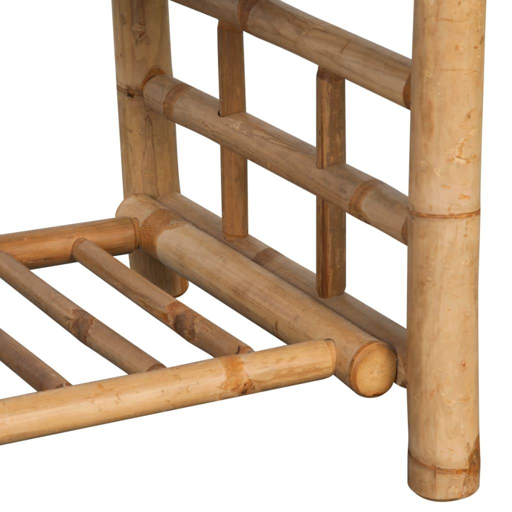 Voir la diapositive 4 : VIDAXL Table basse bambou 90x50x45 cm