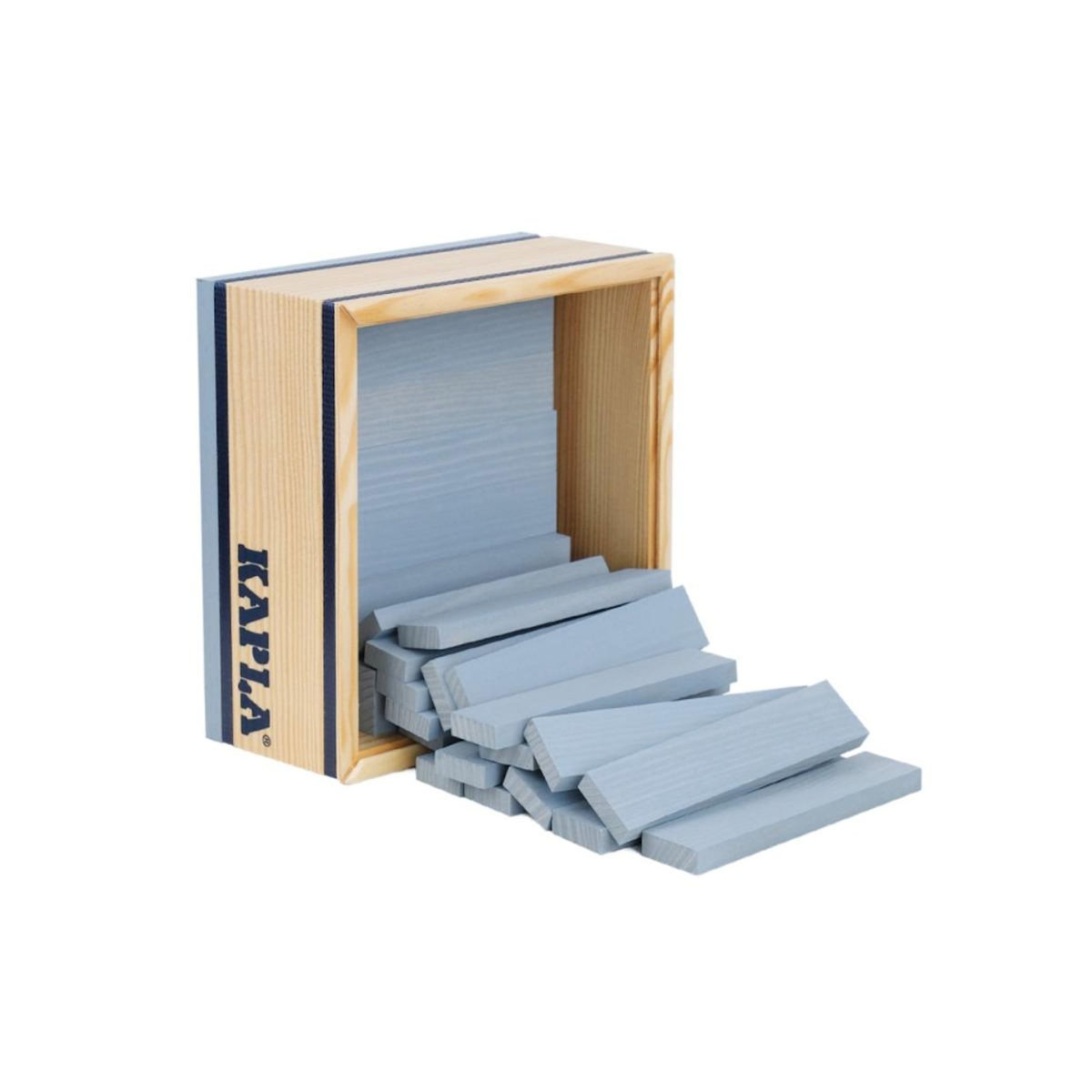 Kapla Jeu de construction  Carrés 40 planchettes gris