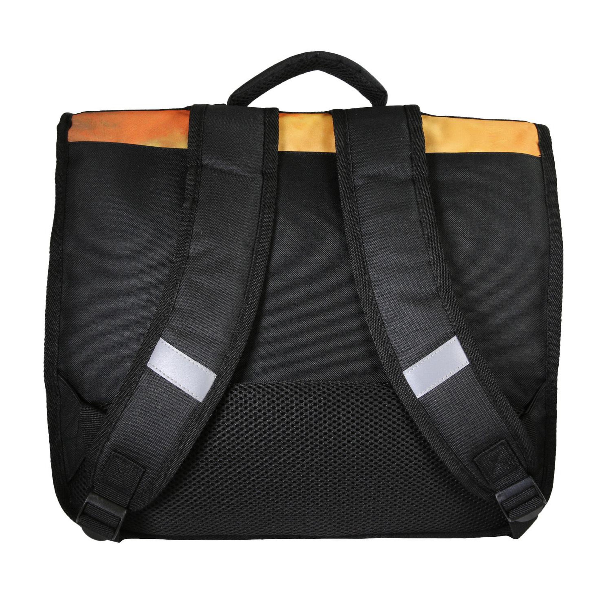 Voir la diapositive 4 : Bagtrotter Star Wars - Cartable 38 cm - Noir/Orange - Garçon - 2 compartiments