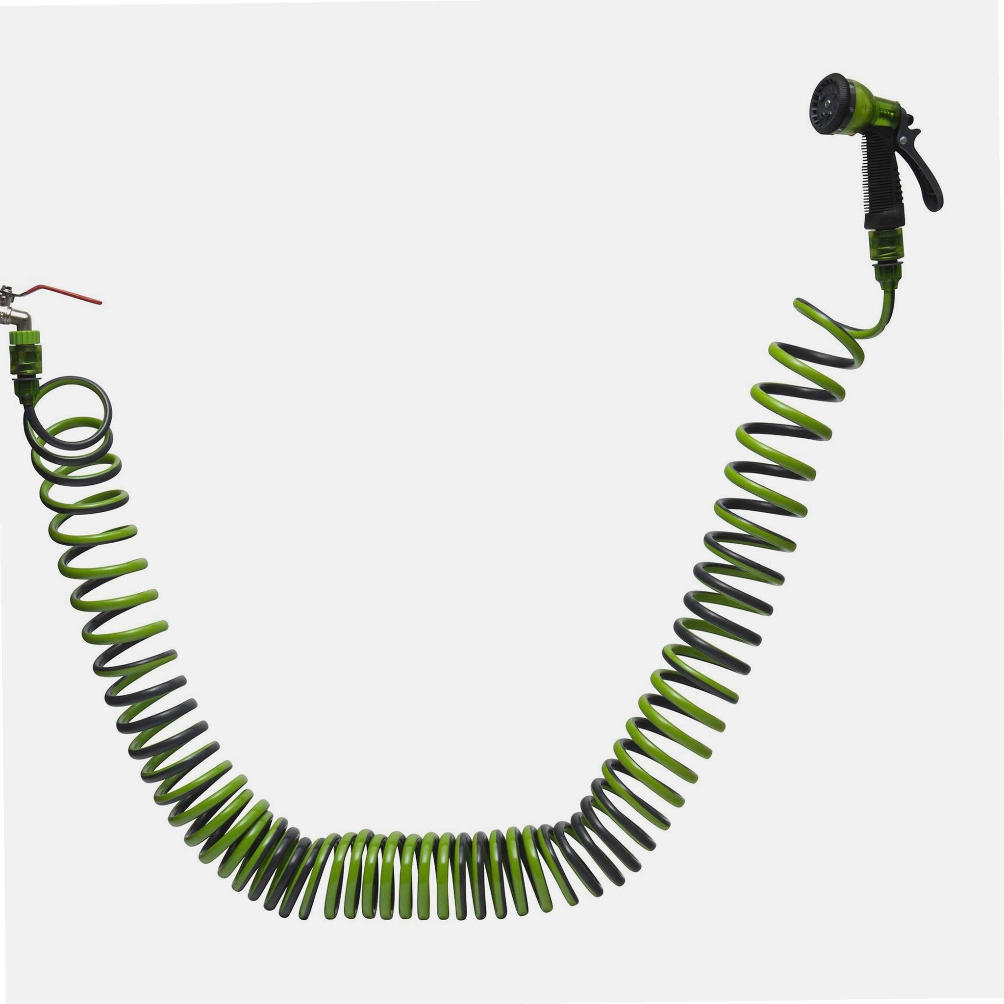 Voir la diapositive 2 : WERKAPRO Tuyau d'arrosage spirale 7,5m werka pro