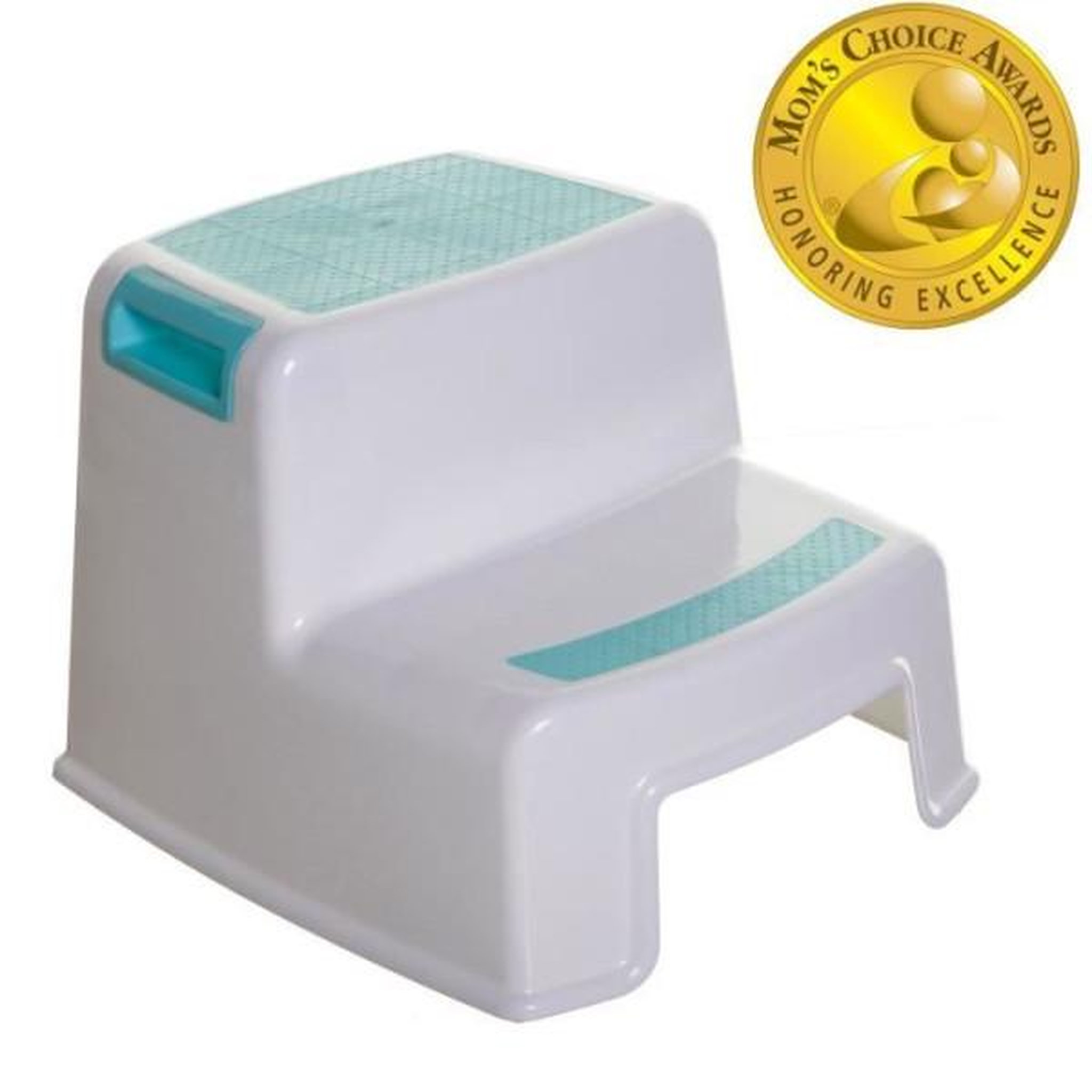 MARKET24 Transat - Anneau Tabouret marchepied - DREAMBABY - 2 UP - Antidérapant et texturé - Jusqu'a 80 kg pour les petits et les adultes - Aqua