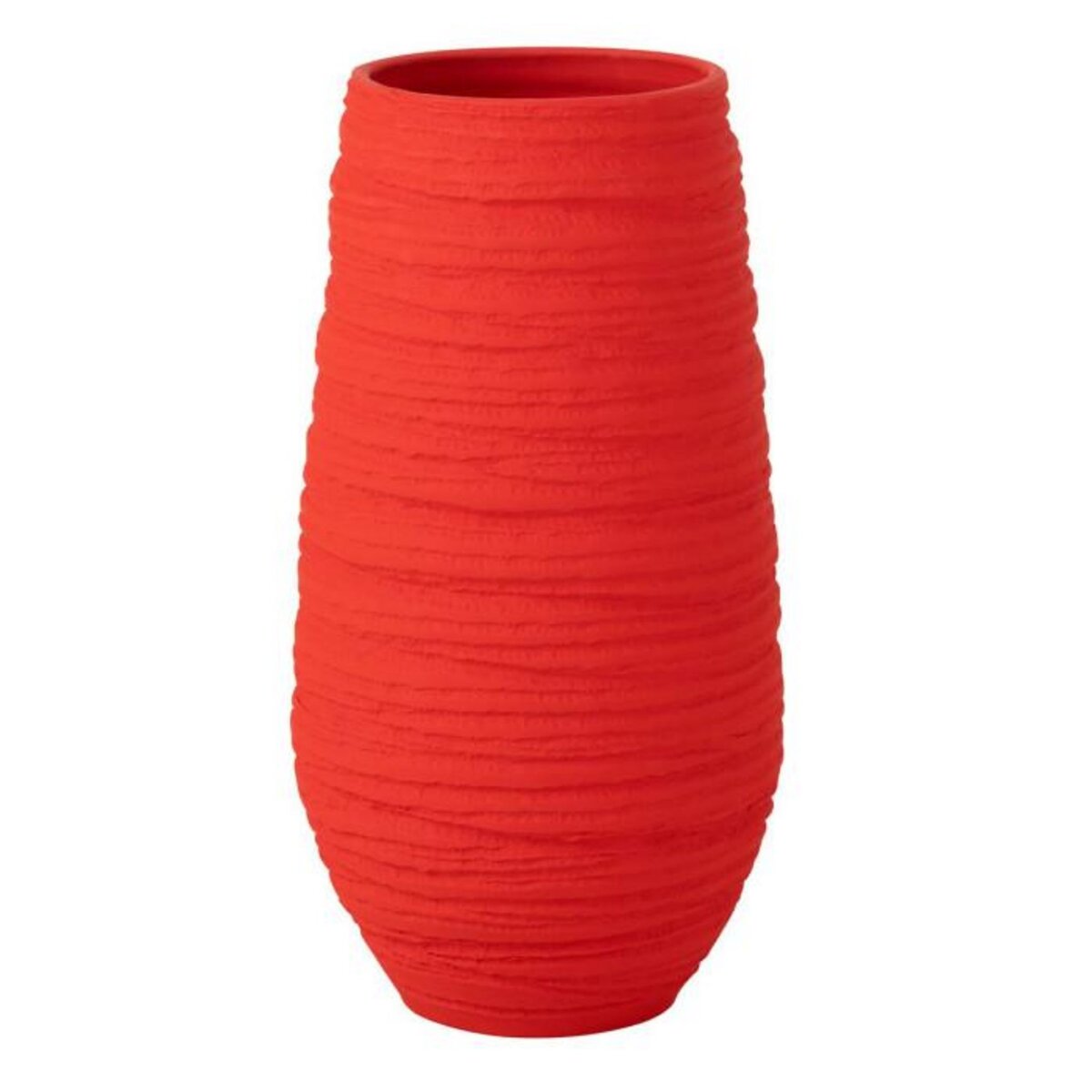 Paris Prix Vase en Céramique  Fiesta  55cm Rouge