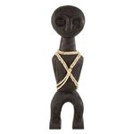 Paris Prix Personnage Déco en Bois  Takwimu  46cm Noir