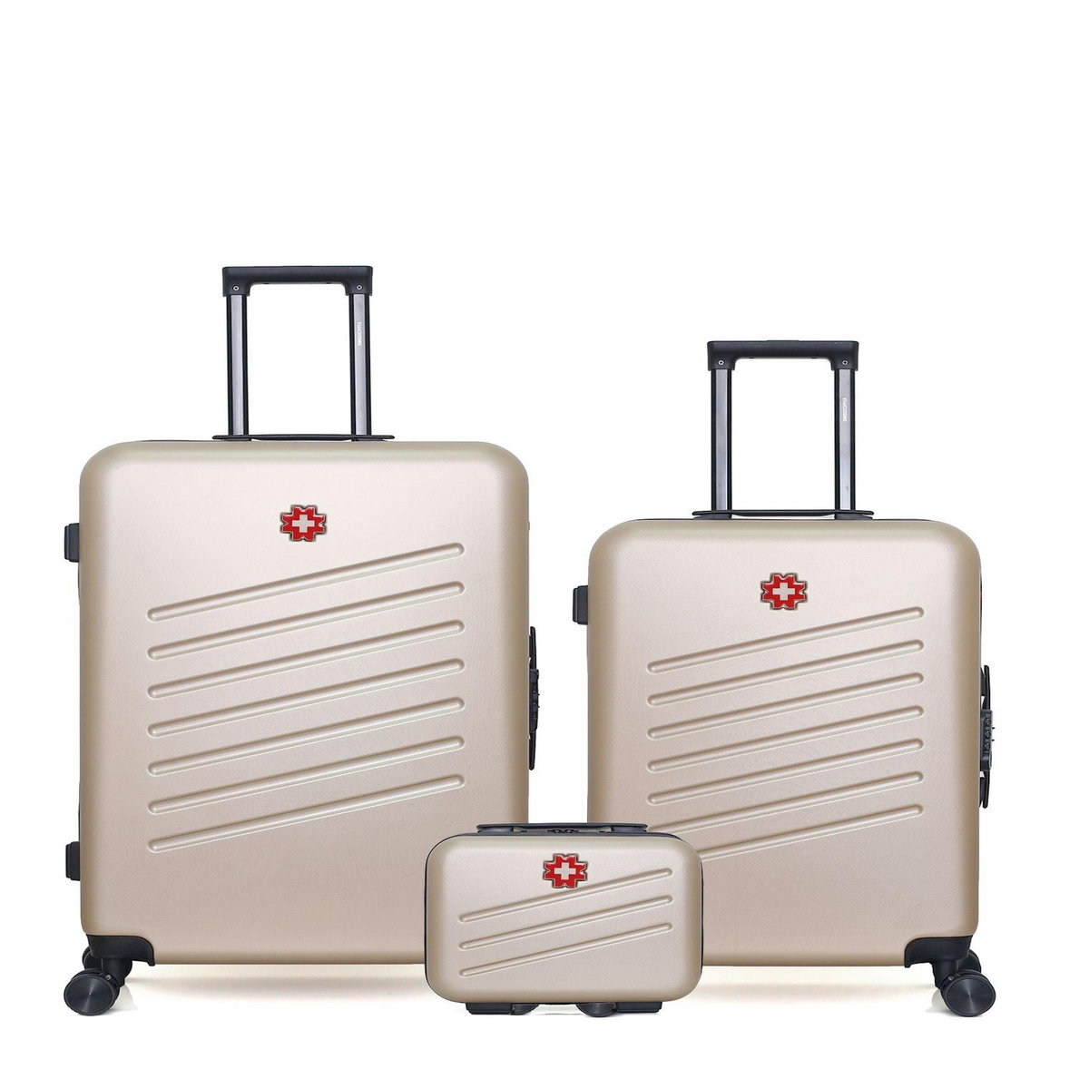 SWISS KOPPER SWISS KOPPER - LOT DE 3 - Valises grand format, weekend et vanity ZURICH