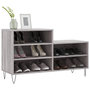 Voir la diapositive 3 : VIDAXL Armoire a chaussures Sonoma gris 102x36x60 cm Bois d'ingenierie