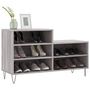 Voir la diapositive 3 : VIDAXL Armoire a chaussures Sonoma gris 102x36x60 cm Bois d'ingenierie