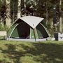 Voir la diapositive 4 : VIDAXL Tente de camping de cabine 4 personnes vert impermeable