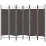 Voir la diapositive 2 : VIDAXL Cloison de separation 6 panneaux Anthracite 240x180 cm