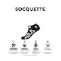 Voir la diapositive 2 : FILA Lot de 6 paires de chaussettes socquettes homme Mocho Mousse