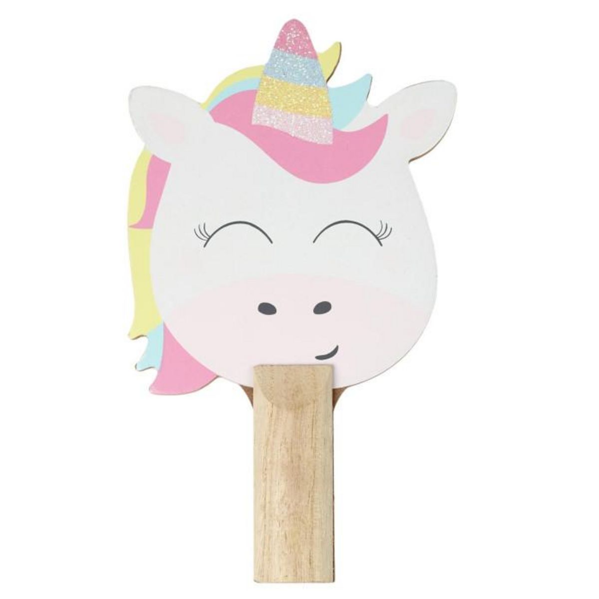 Paris Prix Jeu Enfant  Ping Pong Licorne  19cm Blanc & Rose