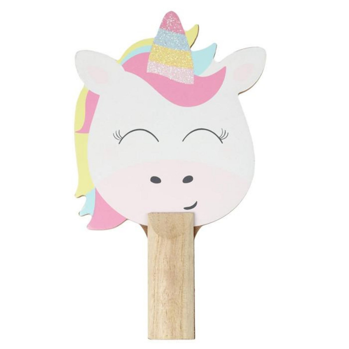 Paris Prix Jeu Enfant  Ping Pong Licorne  19cm Blanc & Rose