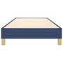 Voir la diapositive 5 : VIDAXL Cadre de lit sans matelas bleu 90x200 cm tissu