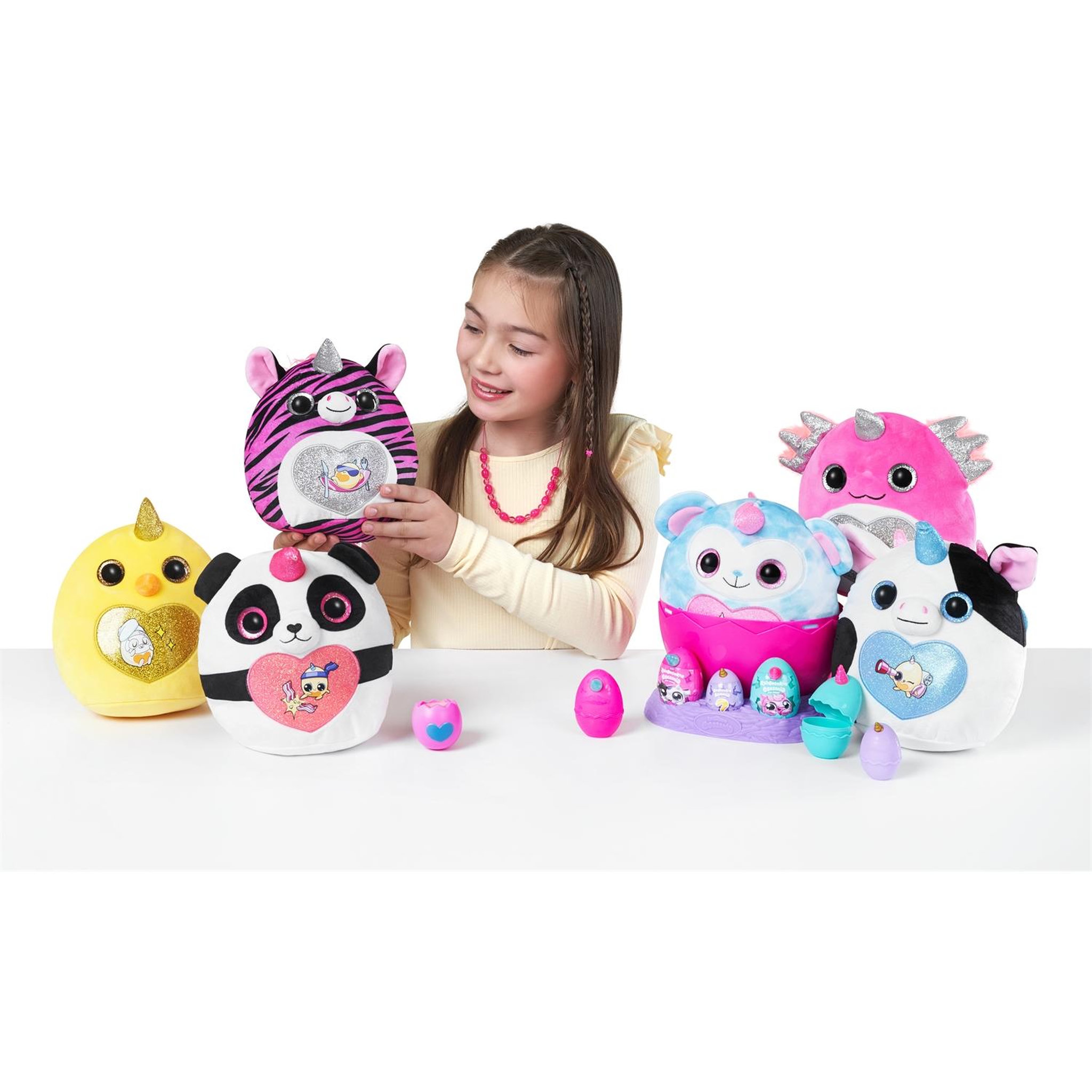 Voir la diapositive 4 : ZURU Rainbocorns Eggzania Mini Mania