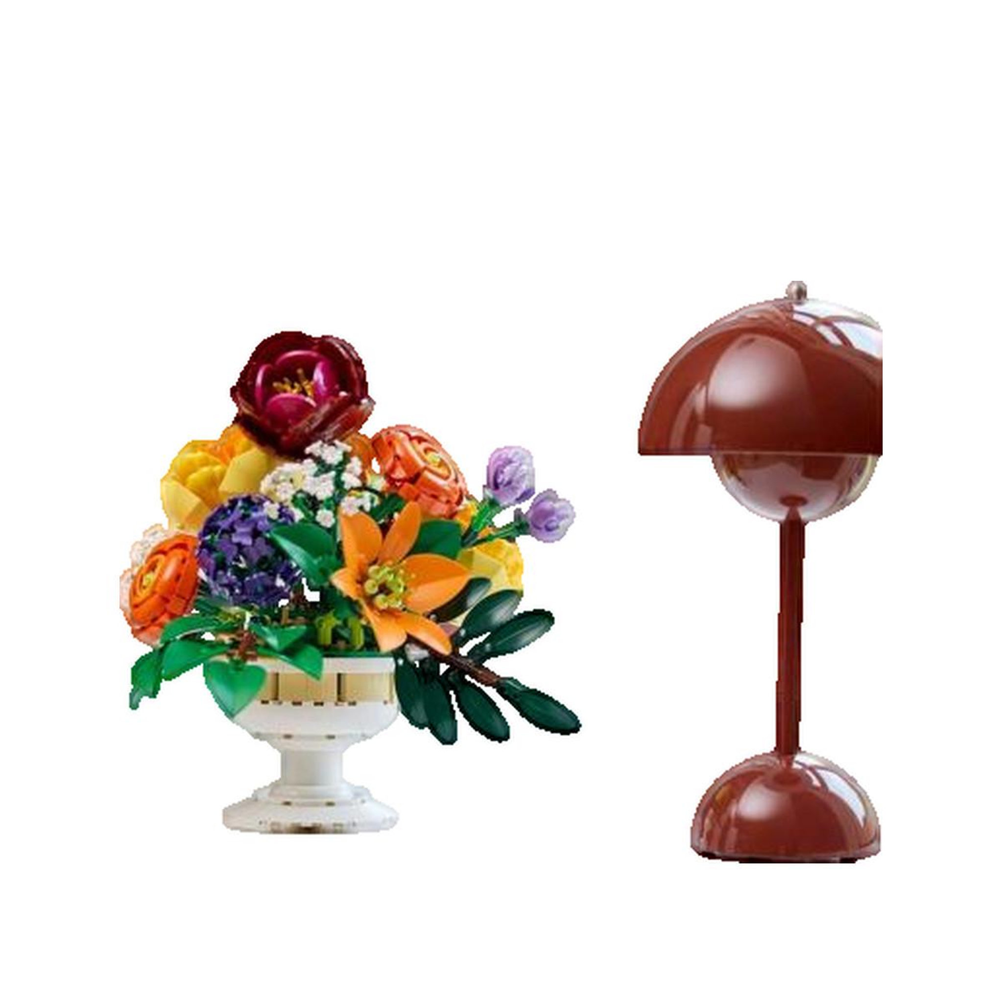 Voir la diapositive 5 : LEGO Jeu de Construction Botanicals Fleurs Camélias Pivoines Hortensias